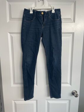 American Eagle Outfitters Dark Indigo Skinny Jeans
